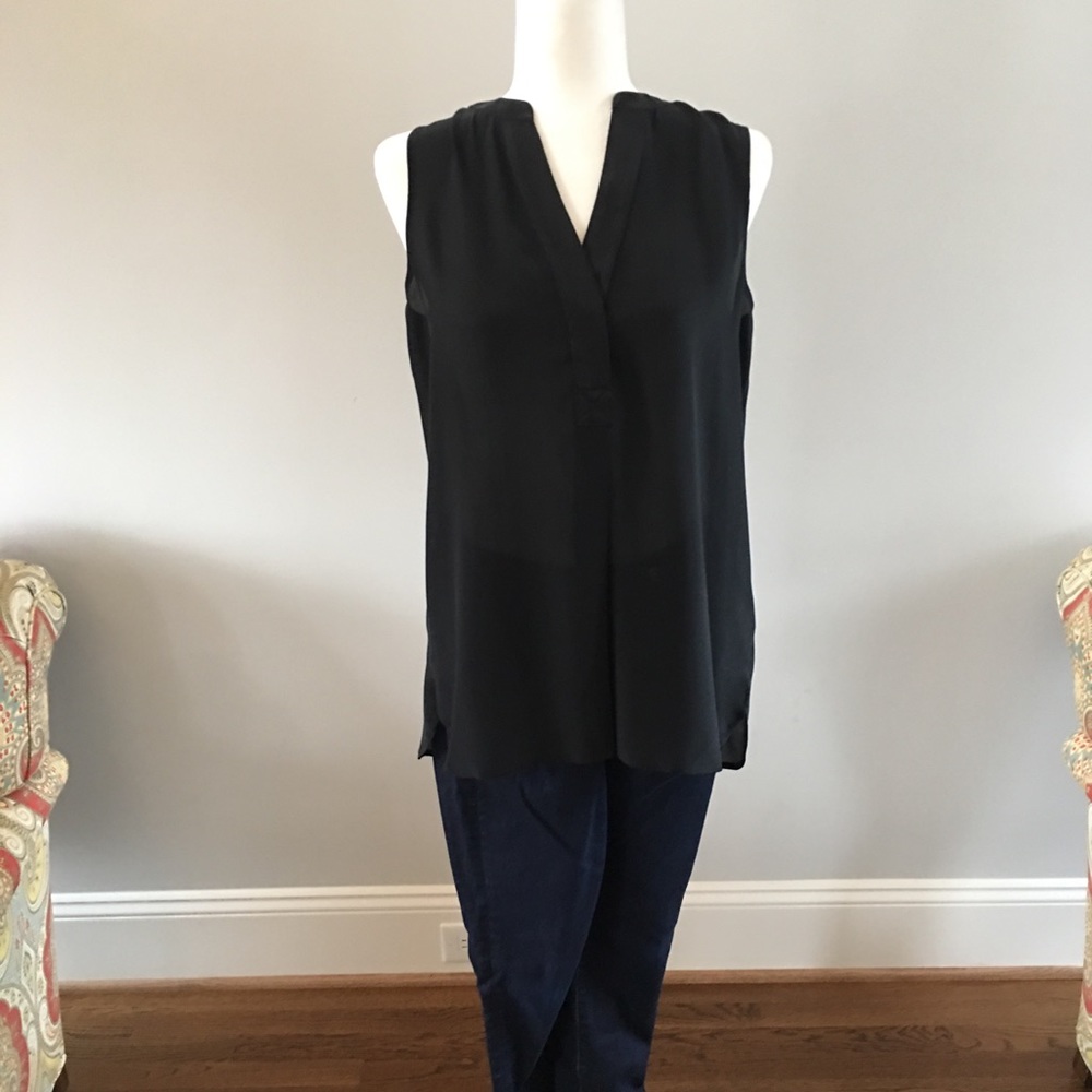 Banana Republic Sleeveless Silk Blouse